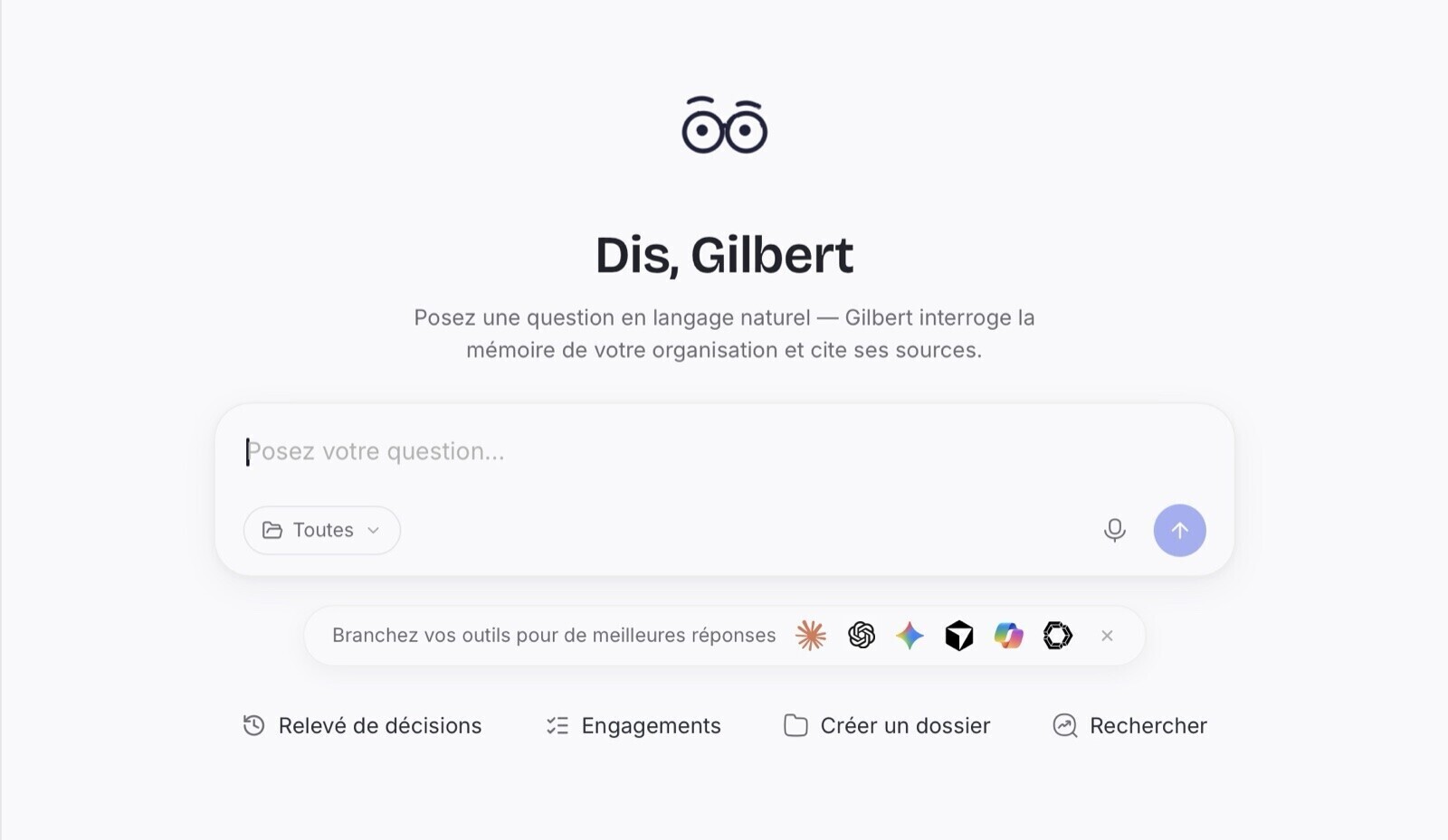 « Dis, Gilbert » — l'agent qui interroge la mémoire de votre organisation et cite ses sources