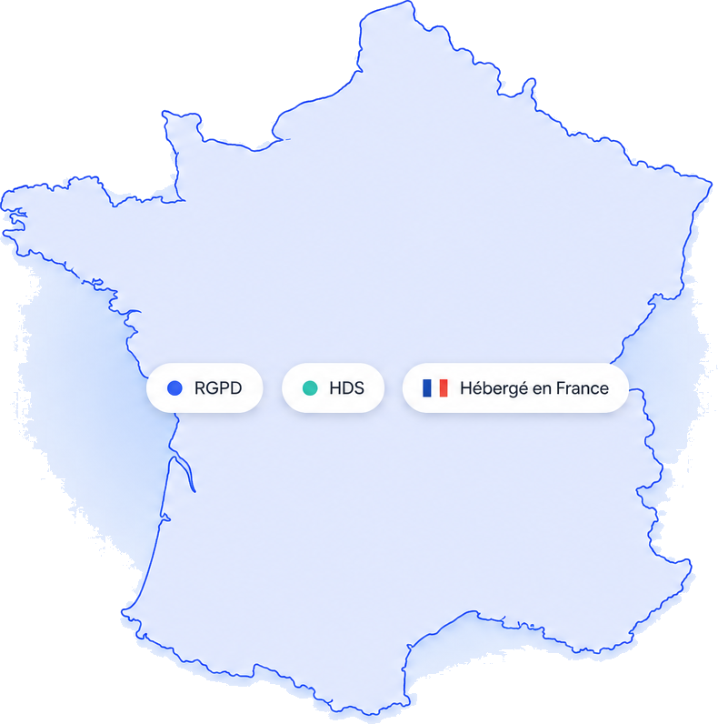 Données de santé hébergées en France : conformité RGPD et hébergement HDS